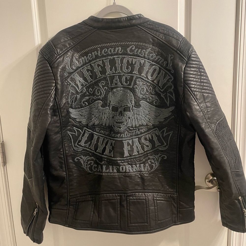 Affliction Leather Jacket